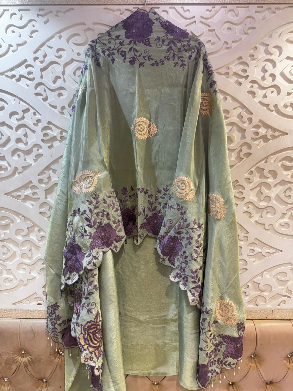 TISSUE UNSTITCH LEATHER WORK SUIT